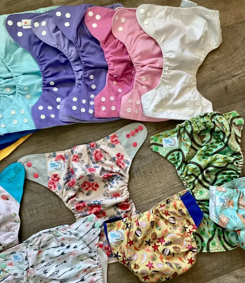 Alvababy and Happy Flute Cloth Diaper Lot (23 Pieces)